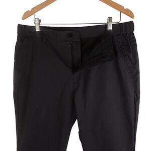 Jack Archer Jetsetter Pants Mens 34x34 Deep Blue Polyester Slim Fit Trousers